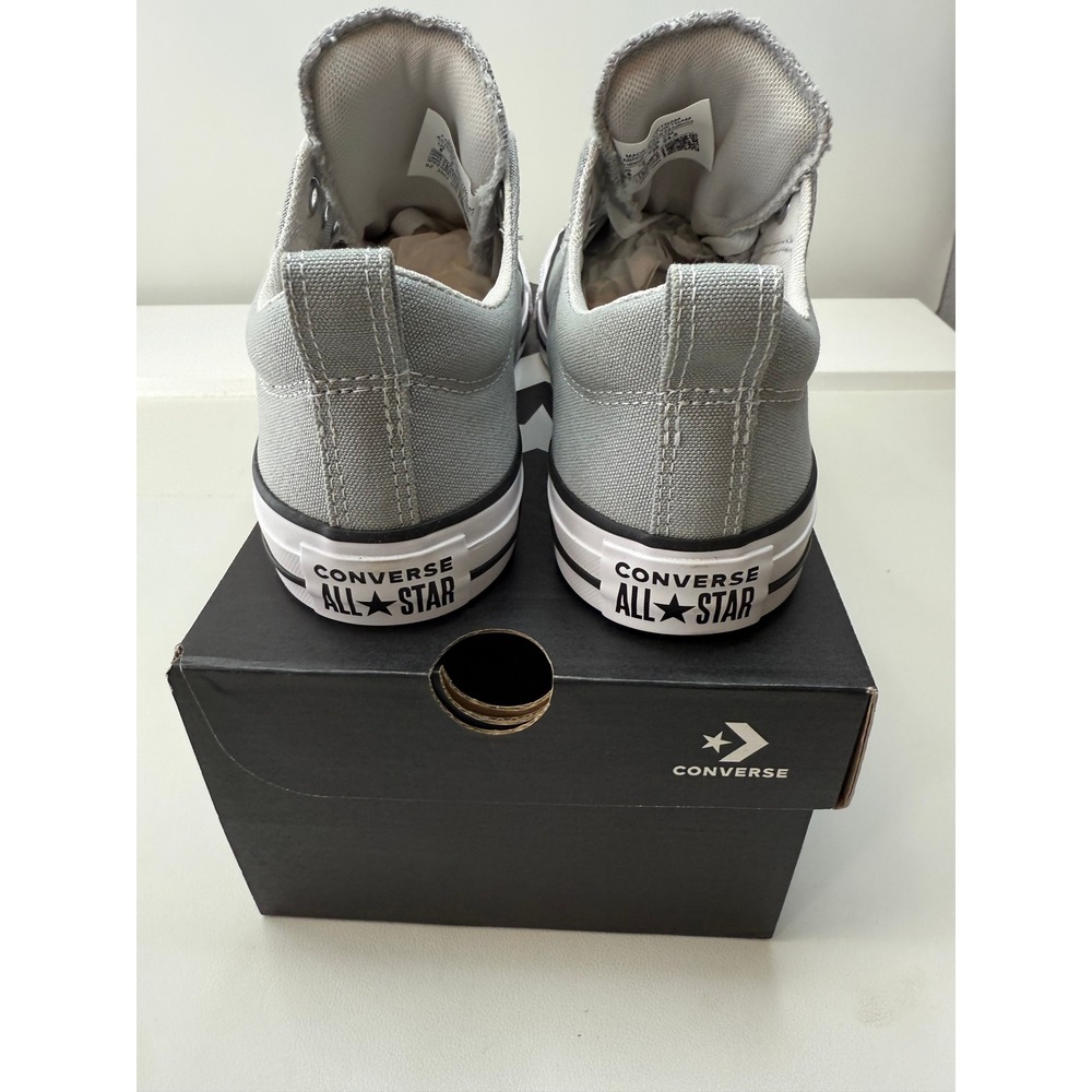 Converse All Star Madison Ox Ash Stone Grey Sneakers A01690F Womens 8 NEW - Picture 6 of 7